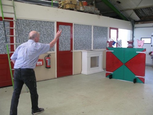 Koppengooien boerderijdieren